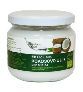 Ekozona Coconut oil without odor 300 ml