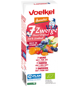 Voelkel Mixed fruit juice for children 200ml, organic, vegan