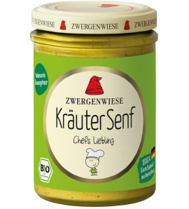 Zwergenwiese senf sa biljem, bez glutena, 160 ml