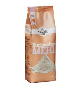 Bauckhof Buckwheat flour, whole grain, gluten-free, organic and vegan, 500g