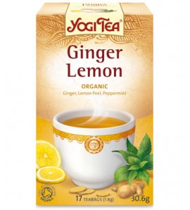 Yogi Tea Ginger and Lemon 30.6 g, organic
